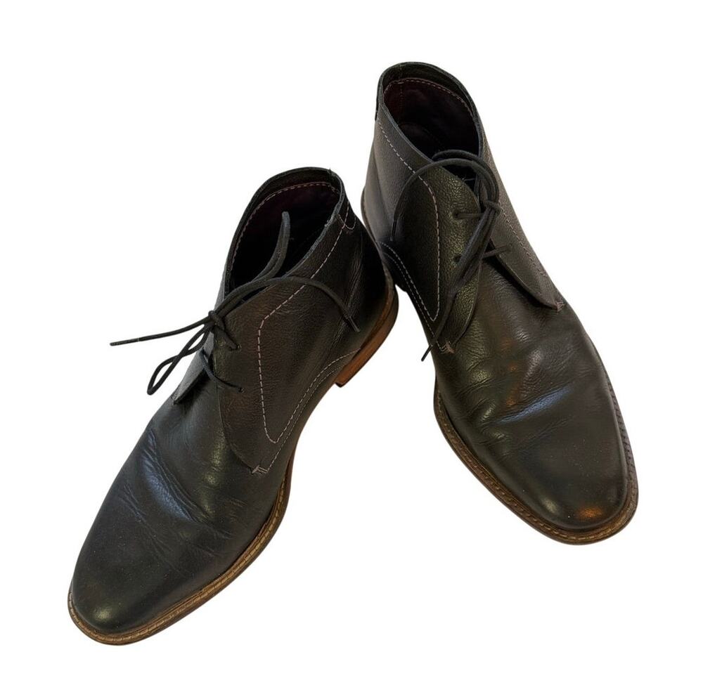 Ted Baker Leather 'Torsdi' Chukka Boots Mens Size 8